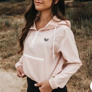 Ronin Factory Summit Windbreaker- Blush Pink